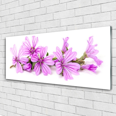 Plexiglas® Wall Art Flowers floral pink