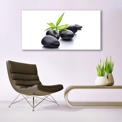 Plexiglas® Wall Art Stones art black