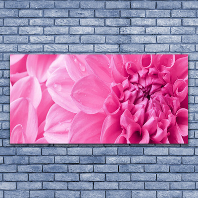 Plexiglas® Wall Art Flowers floral pink