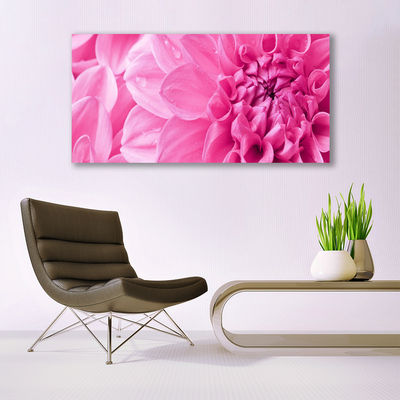 Plexiglas® Wall Art Flowers floral pink