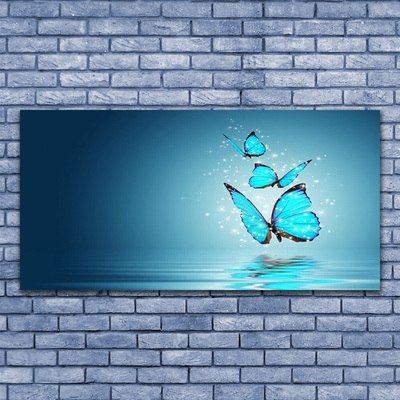Plexiglas® Wall Art Butterflies art blue