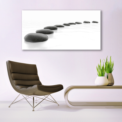 Plexiglas® Wall Art Stones art grey