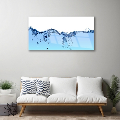 Plexiglas® Wall Art Water art blue