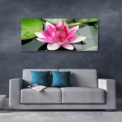 Plexiglas® Wall Art Flower floral red white