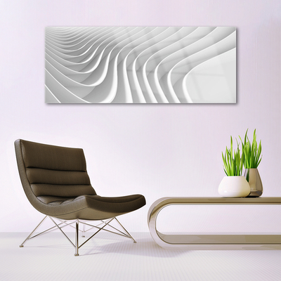 Plexiglas® Wall Art Abstract art white