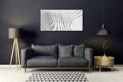 Plexiglas® Wall Art Abstract art white