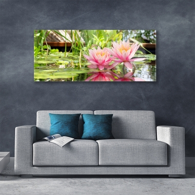 Plexiglas® Wall Art Flowers floral pink