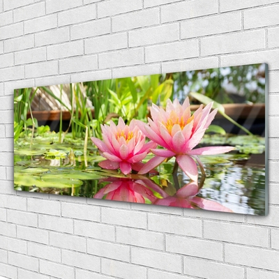 Plexiglas® Wall Art Flowers floral pink