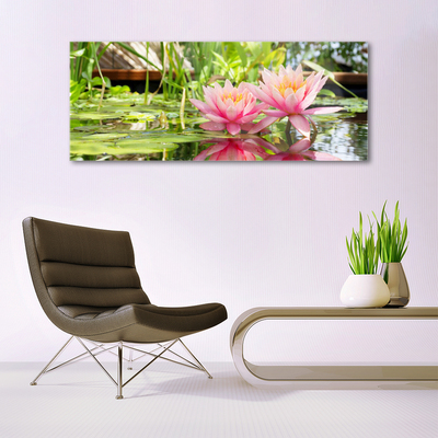 Plexiglas® Wall Art Flowers floral pink