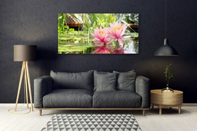 Plexiglas® Wall Art Flowers floral pink