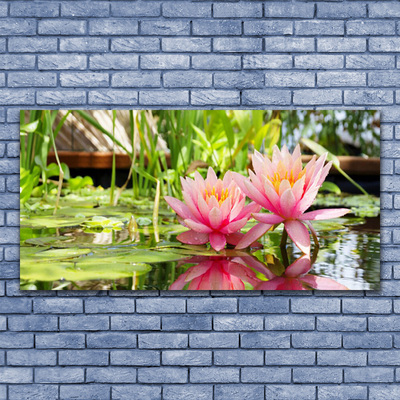 Plexiglas® Wall Art Flowers floral pink