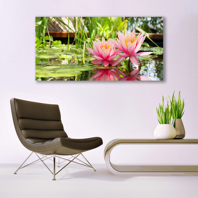 Plexiglas® Wall Art Flowers floral pink