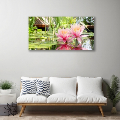 Plexiglas® Wall Art Flowers floral pink