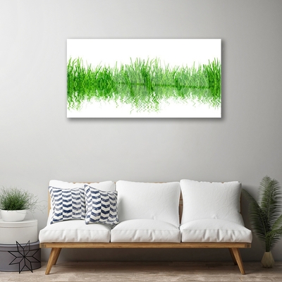 Plexiglas® Wall Art Grass nature green