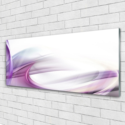 Plexiglas® Wall Art Abstract art pink white