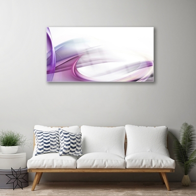 Plexiglas® Wall Art Abstract art pink white