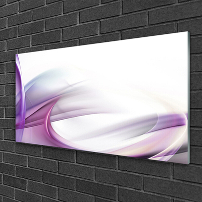 Plexiglas® Wall Art Abstract art pink white