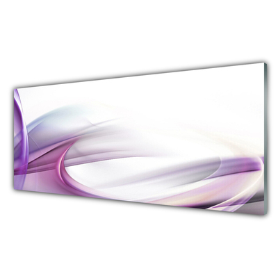 Plexiglas® Wall Art Abstract art pink white