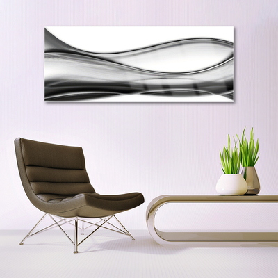 Plexiglas® Wall Art Abstraction art grey white