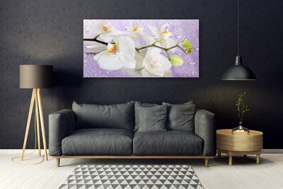 Plexiglas® Wall Art Flowers floral white