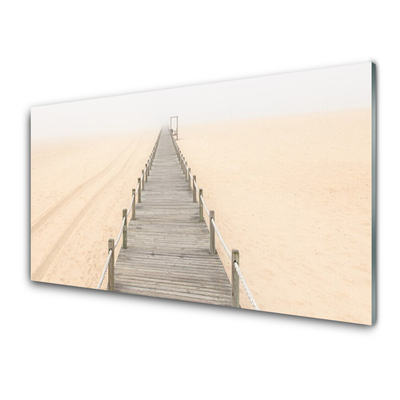 Plexiglas® Wall Art Bridge architecture grey