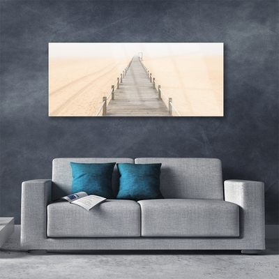 Plexiglas® Wall Art Bridge architecture grey