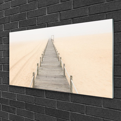 Plexiglas® Wall Art Bridge architecture grey