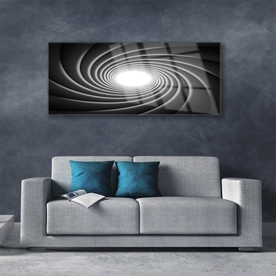 Plexiglas® Wall Art Abstract art grey white black