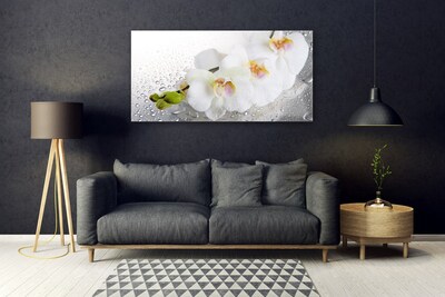 Plexiglas® Wall Art Flowers floral white