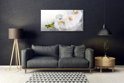 Plexiglas® Wall Art Flowers floral white