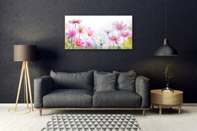 Plexiglas® Wall Art Flowers floral pink