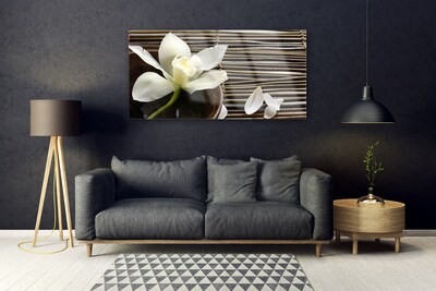 Plexiglas® Wall Art Flower floral white