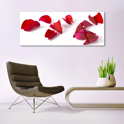 Plexiglas® Wall Art Petals floral red