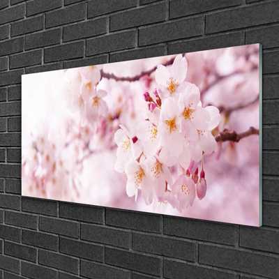 Plexiglas® Wall Art Flowers floral pink