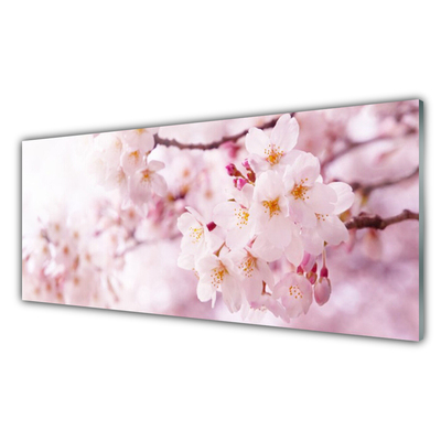 Plexiglas® Wall Art Flowers floral pink