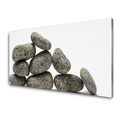 Plexiglas® Wall Art Stones art grey