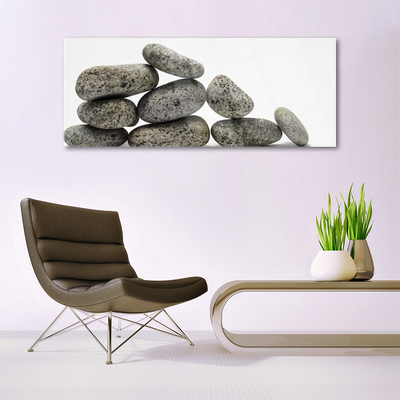 Plexiglas® Wall Art Stones art grey