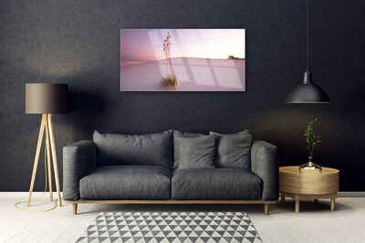 Plexiglas® Wall Art Desert landscape brown