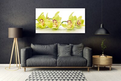 Plexiglas® Wall Art Flowers floral green