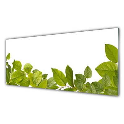 Plexiglas® Wall Art Leaves floral green