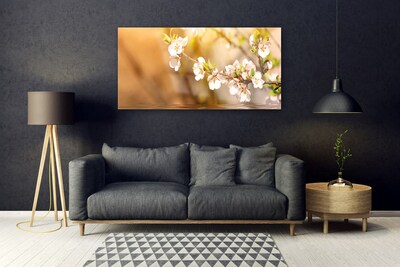 Plexiglas® Wall Art Flowers floral white