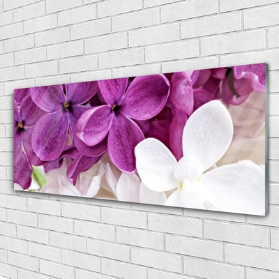 Plexiglas® Wall Art Flowers floral pink white