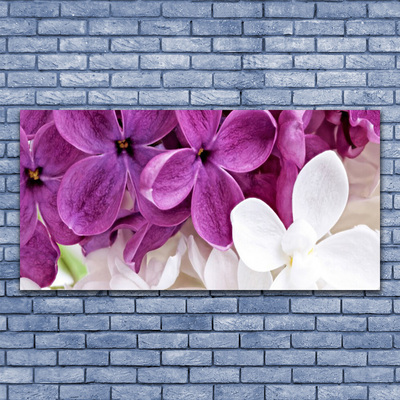 Plexiglas® Wall Art Flowers floral pink white