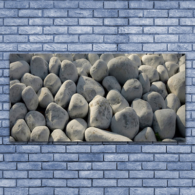 Plexiglas® Wall Art Stones art grey