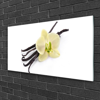 Plexiglas® Wall Art Flower floral green