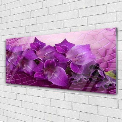 Plexiglas® Wall Art Flowers floral pink