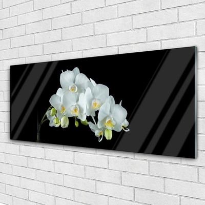 Plexiglas® Wall Art Flowers floral white