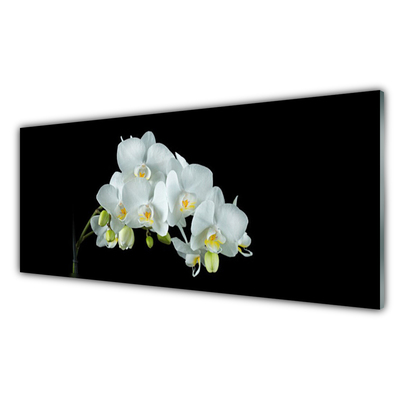 Plexiglas® Wall Art Flowers floral white