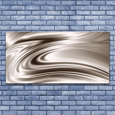 Plexiglas® Wall Art Abstract art grey brown