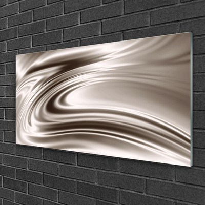 Plexiglas® Wall Art Abstract art grey brown